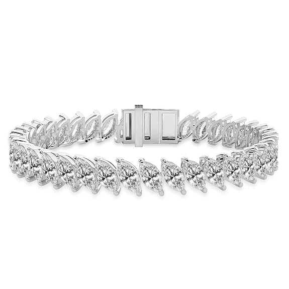 Lab Grown Diamond Tennis Bracelet For Women
