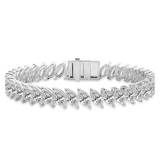 Lab Grown Diamond Tennis Bracelet For Women