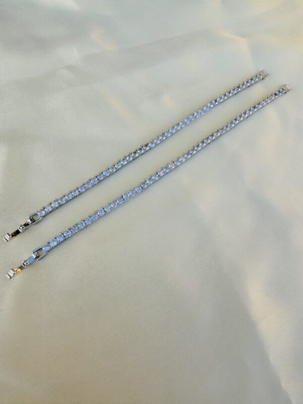 Zircon Bracelet Silver