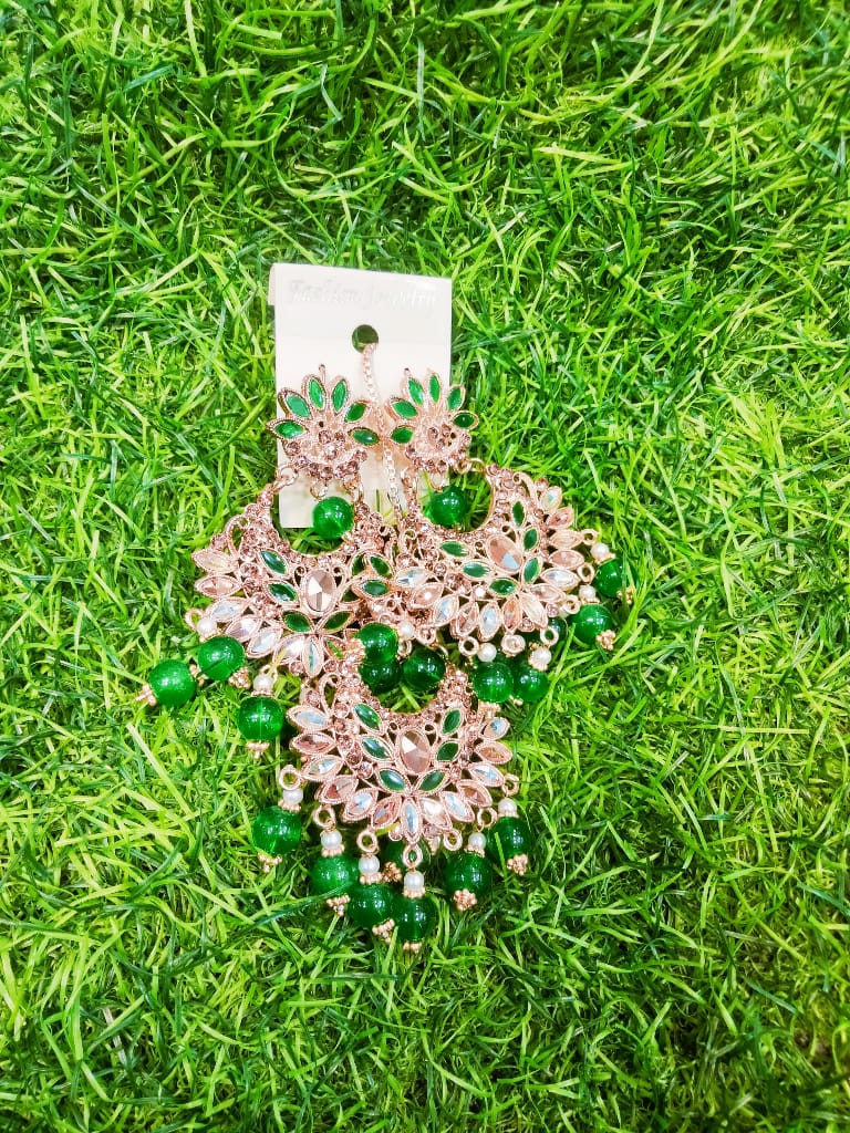 Elegant Polki Earrings For Womens And Girls