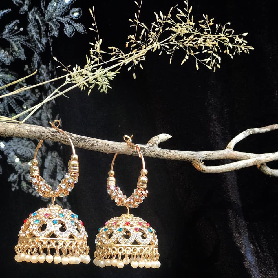 Ring jhumkas