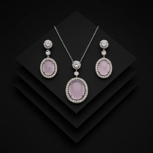 Blush Radiance Diamond Set