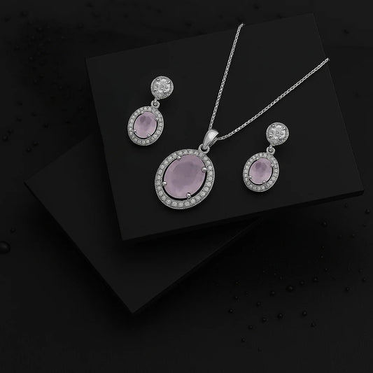 Blush Radiance Diamond Set