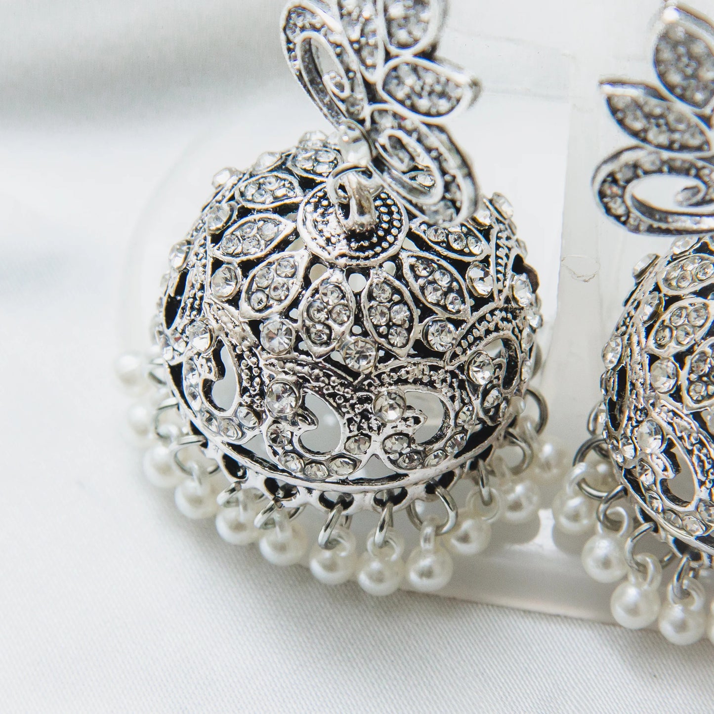 Nagina Jhumka - Silver