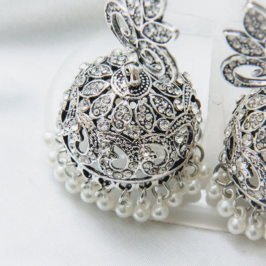 Nagina Jhumka - Silver