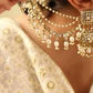 Jhumkas with Maang Tikka